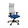 Chaise de Bureau Albacete XL Piqueras y Crespo B1C036N Bleu