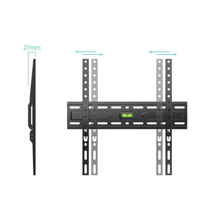 TooQ LP1030F-B Support de TV 32-75 pouces 45 kg TooQ LP1030F-B Support de TV 32-75 pouces 45 kg