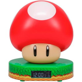 PALADONE Réveil Mushroom Super Mario Bros - 11,2 x 12 x 12 cm - PVC