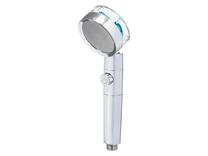Berilo Cabezal de douche ventilateur 27x8x6cm argent ABS (Set de 24)