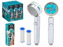 Berilo Cabezal de douche ventilateur 27x8x6cm argent ABS (Set de 24)