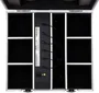 ALGAMLIGHT Flight Case avec chargeur pour 6 Event Par 412 HEX IP, en bois et mousse, 4 roues, 2 poignées
