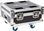 ALGAMLIGHT Flight Case avec chargeur pour 6 Event Par 412 HEX IP, en bois et mousse, 4 roues, 2 poignées