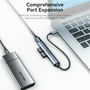 Hub USB Vention CKOHB Gris