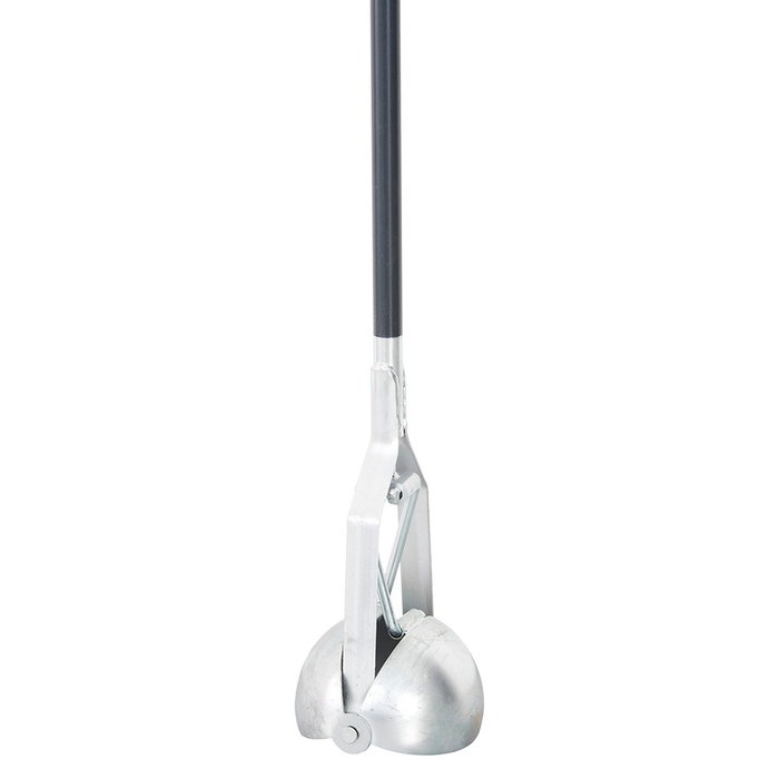 Grouw Nettoyeur de caniveau avec godet ouverture centrale Ø13 cm x 148 cm acier poignée EVA