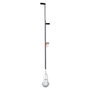Grouw Nettoyeur de caniveau avec godet ouverture centrale Ø13 cm x 148 cm acier poignée EVA