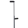 Grouw Nettoyeur de caniveau avec godet ouverture centrale Ø13 cm x 148 cm acier poignée EVA