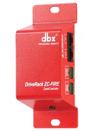 DBX ZonePRO Interfaz de Seguridad Contra Incendios