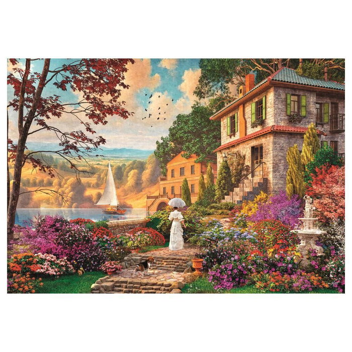Clementoni Puzzle Compact Victorian Promenade 500 pièces