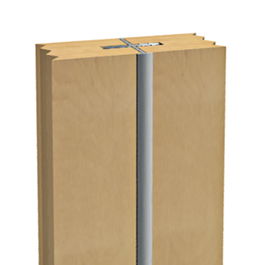 HERRAJES ALK Profil Japonais Aluminium Japan 3,20 Argent Mat (Set de 4)