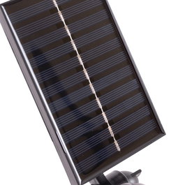 Balise solaire LED RVB avec panneau 5,5V/1,1W et batterie 3,7V/1200mAh