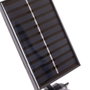 Balise solaire LED RVB avec panneau 5,5V/1,1W et batterie 3,7V/1200mAh