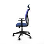 Piqueras y Crespo Chaise de Bureau Motilla Bleu Marine