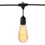 BigBuy Garden Guirlande lumineuse LED Chateau E27 27 x 27 x 17 cm