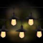 BigBuy Garden Guirlande lumineuse LED Chateau E27 27 x 27 x 17 cm