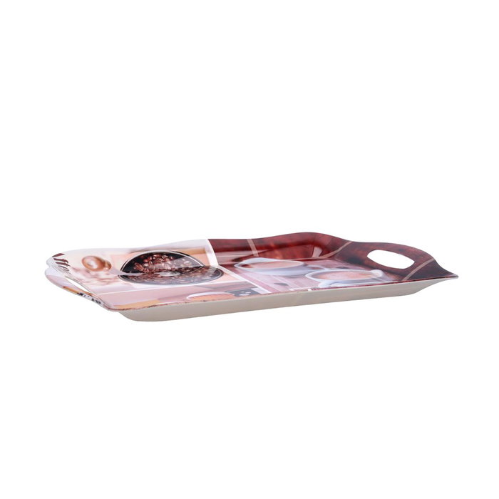 Quid Plateau en polypropylène Habitat avec anses 38x27x2,2 cm (36 Unités)