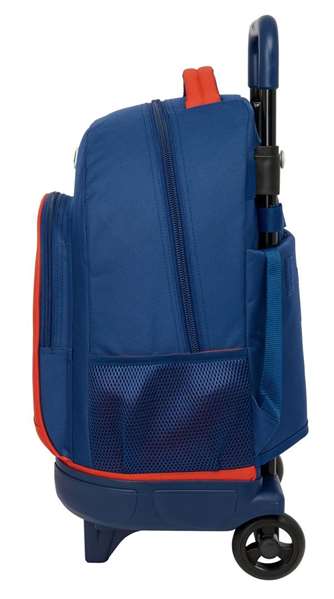 Safta Mochila grande a roulettes compacte detachable Super Mario Mamma Mia 33 x 45 x 22 cm