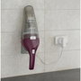 Black + Decker NVC115W-QW Aspirateur à main sans fil Bordeaux, 8 Air Watts, 3,6V 1,5Ah