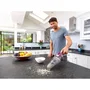 Black+Decker NVC115W-QW Aspirateur main sans fil 8 Air Watts, batterie 3.6V 1.5Ah, bol 385 ml, couleur Bordeaux