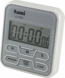 SAMI Minuteur numérique Sami digital bleu