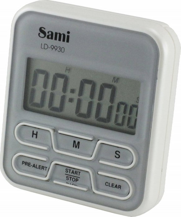 SAMI Minuteur numérique bleu