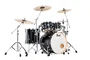PEARL Set de fûts PMX Master Professional 2216BX/1007T/1208T/1616F - Matte Caviar Black