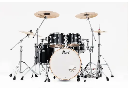 PEARL Set de fûts PMX Master Professional 2216BX/1007T/1208T/1616F - Matte Caviar Black PEARL Set de fûts PMX Master Professional 2216BX/1007T/1208T/1616F - Matte Caviar Black