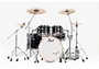 PEARL Set de fûts PMX Master Professional 2216BX/1007T/1208T/1616F - Matte Caviar Black