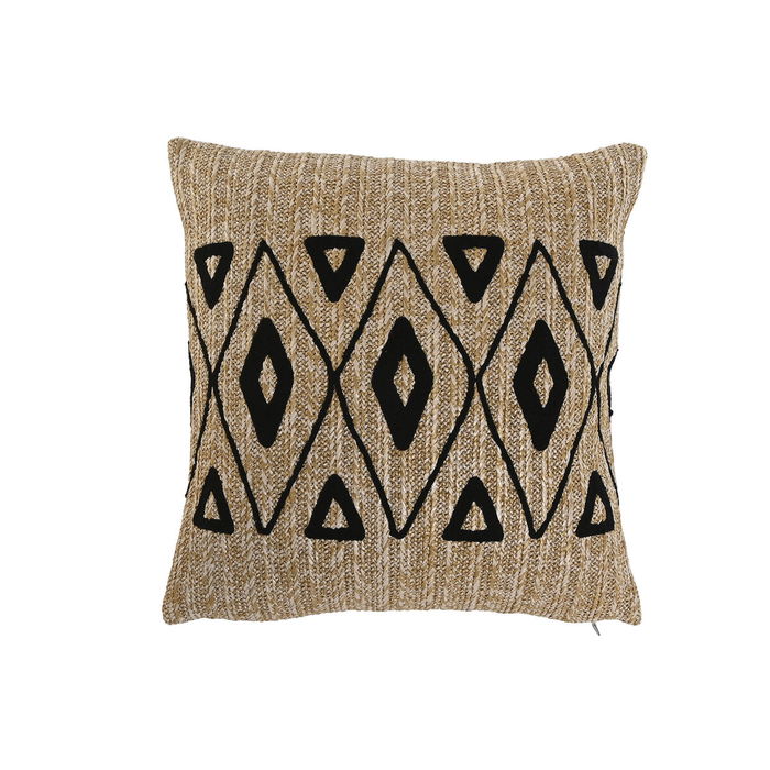 Coussin Home ESPRIT Noir Naturel 42 x 15 x 42 cm Coussin Home ESPRIT Noir Naturel 42 x 15 x 42 cm