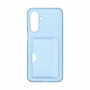 Samsung Galaxy A26 Coque de protection avec pochette pour cartes Bleu