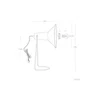 Lampe de Bureau Abha Acier Flexible SKD-T1014