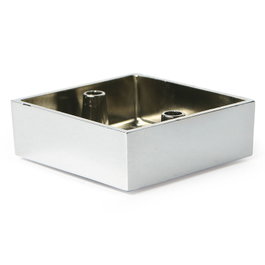 TRENTADUE Base Zamak Sumi 60x60 H22 Chrome