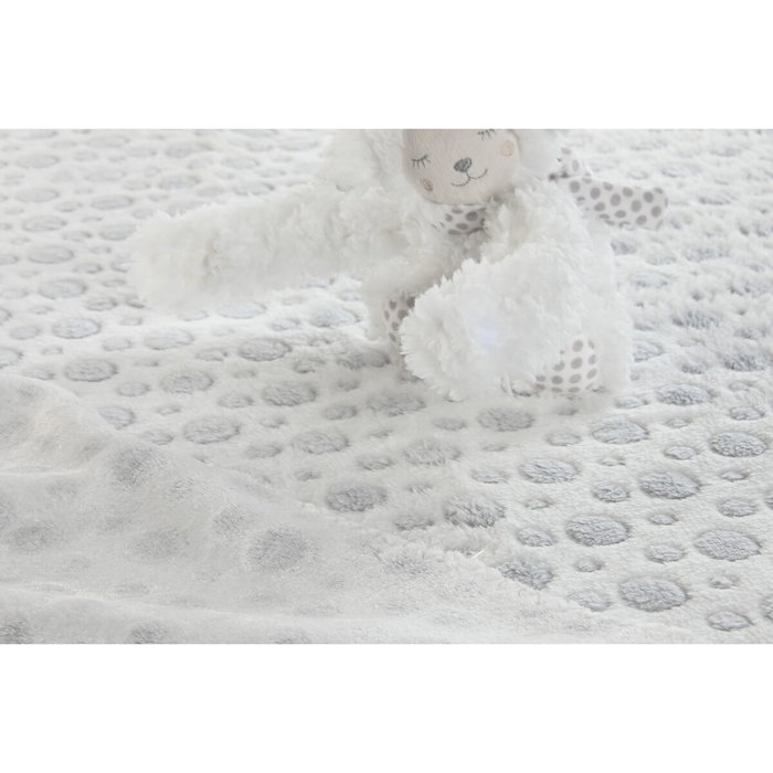 Coffret Bébé Home ESPRIT Bleu Beige Rose Polyester (3 Unités)