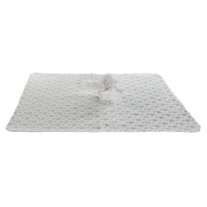 Coffret Bébé Home ESPRIT Bleu Beige Rose Polyester (3 Unités)