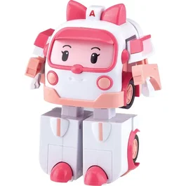 Silverlit Ambre Robocar Poli - Figurine Robot 10 cm Transformable
