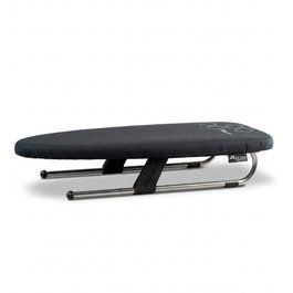 Rolser Table à repasser de table K-mini surf, pliable avec cintre, pattes aluminium, 29 x 4 x 72 cm, Noir