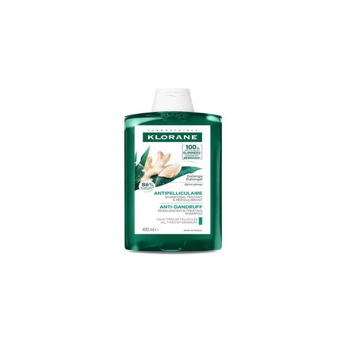 Klorane Galanga Shampooing Rééquilibrant et Traitant Antipelliculaire 400 ml