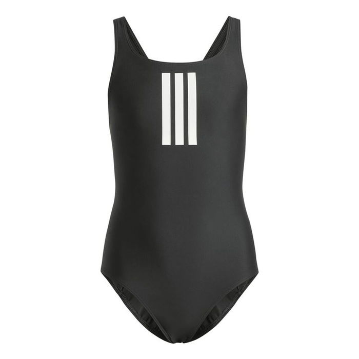 Maillot de Bain Fille Adidas 3 Bandas Mid Suit Gy Noir 42,5 Maillot de Bain Fille Adidas 3 Bandas Mid Suit Gy Noir 42,5