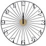 Home Deco Factory Horloge Murale en Métal 50 cm