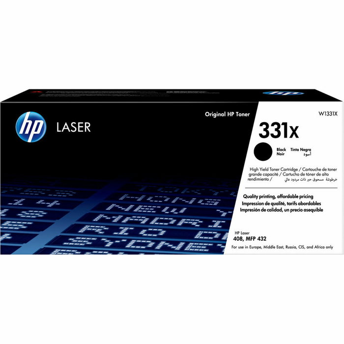 HP 331X Cartouche de toner noir haute capacité HP 331X Cartouche de toner noir haute capacité