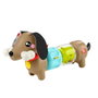 Fisher-Price - Perrito Pet Pals HTW91 - Jouet d'éveil pour bébé avec sons et rotation - Jouet sensoriel avec comptes colorés et textures - Dès 6 mois