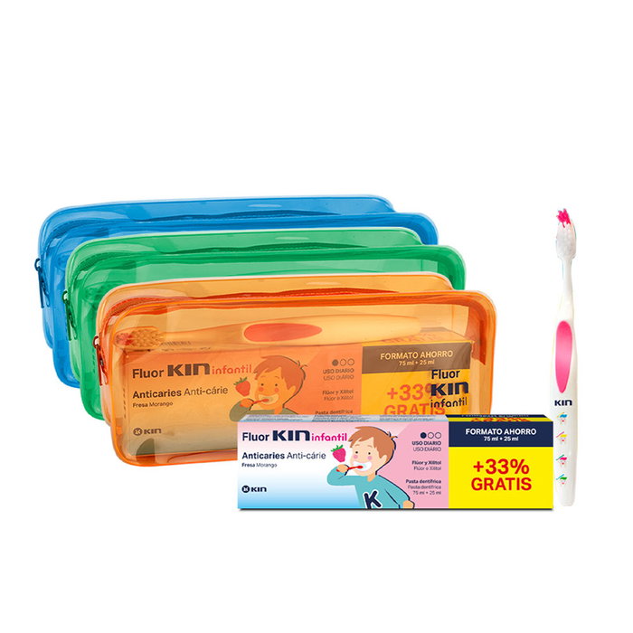Kin FLUORKIN INFANTIL coffret 3 pz Kin FLUORKIN INFANTIL coffret 3 pz