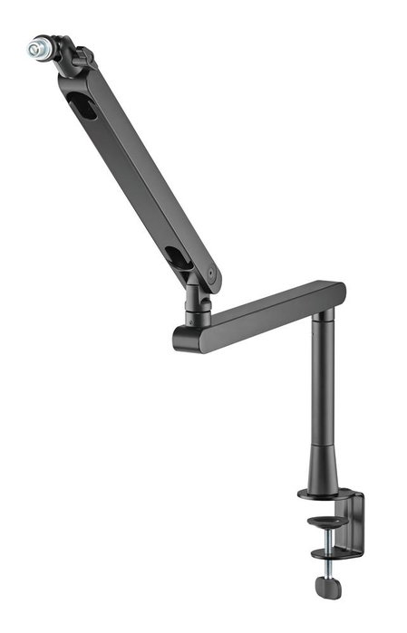 Phoenix ErgoFlex Braze articulé pour microphone, perfil bajo, métal, gestion de câbles intégrée, montage sur bureau