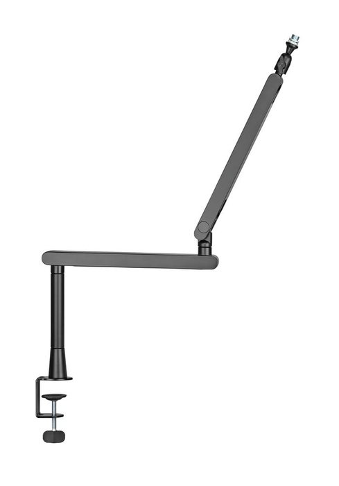 Phoenix ErgoFlex Braze articulé pour microphone, perfil bajo, métal, gestion de câbles intégrée, montage sur bureau