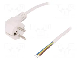 LOGILINK Câble d'alimentation H05VV-F 1,5m CEE 7/7 mâle angulaire