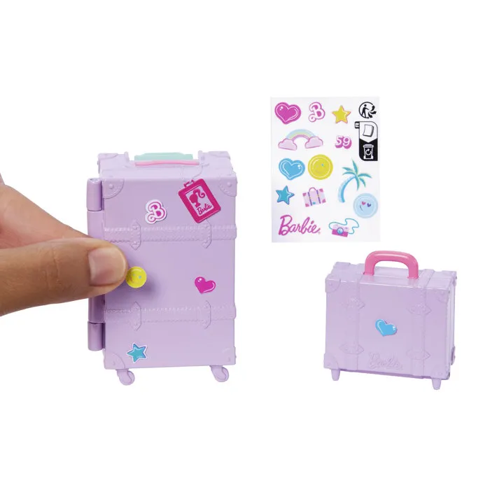 Mattel Barbie Malibu Aventures Sans Limites avec bagages de voyage Mattel Barbie Malibu Aventures Sans Limites avec bagages de voyage