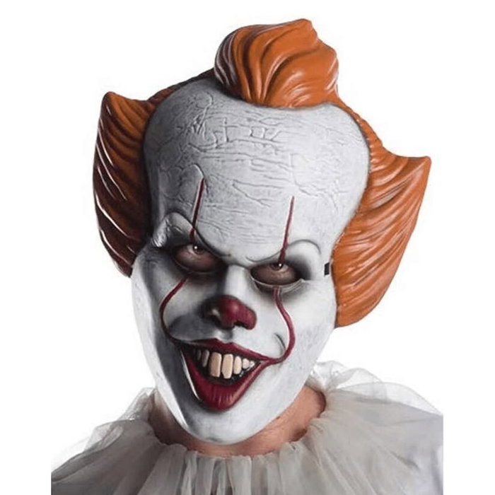 RUBIES - Masque d'Halloween pour adulte Pennywise It - Décoration et costume effrayant RUBIES - Masque d'Halloween pour adulte Pennywise It - Décoration et costume effrayant