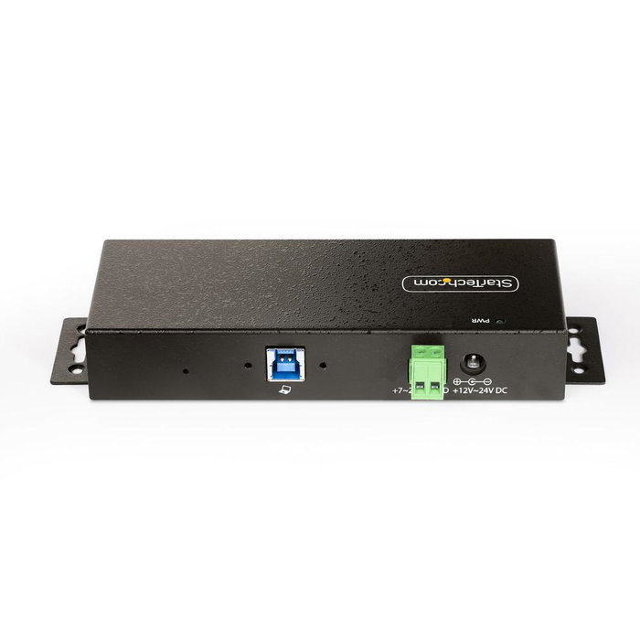 Startech 5 gr7Aindrm Hub USB 7 ports USB 3.2 Gen 2 Type A avec Battery Charging 1.2 - Montage mural, sobre mesa, rail DIN - Noir Startech 5 gr7Aindrm Hub USB 7 ports USB 3.2 Gen 2 Type A avec Battery Charging 1.2 - Montage mural, sobre mesa, rail DIN - Noir