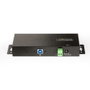 Startech 5 gr7Aindrm Hub USB 7 ports USB 3.2 Gen 2 Type A avec Battery Charging 1.2 - Montage mural, sobre mesa, rail DIN - Noir