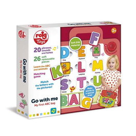 Reig Puzzle éducatif en bois avec animaux et alphabet pour enfants, jeu d'apprentissage, 2 ans et plus
